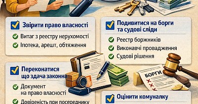 Чекліст оренди: як перевірити орендодавця