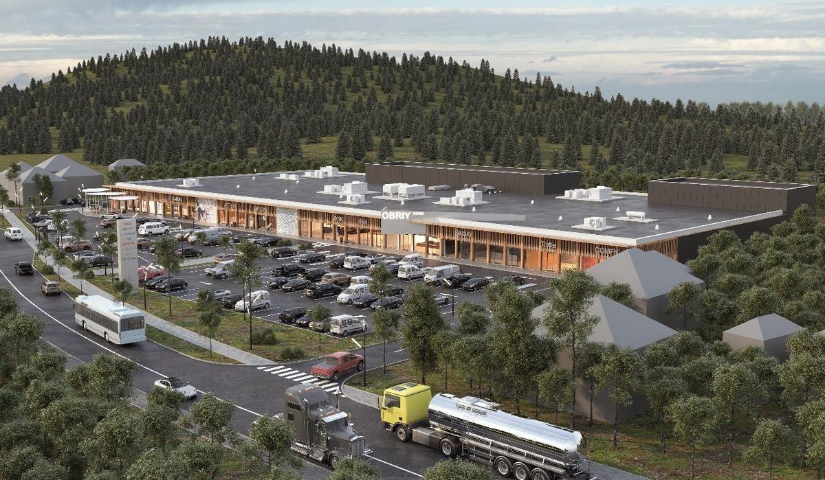 В селищі Татарів на Івано-Франківщині відкрито ритейл-парк Obriy Татарів