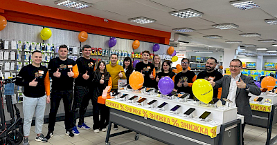 Фокстрот відкрив оновлений магазин у Калуші (+фото)