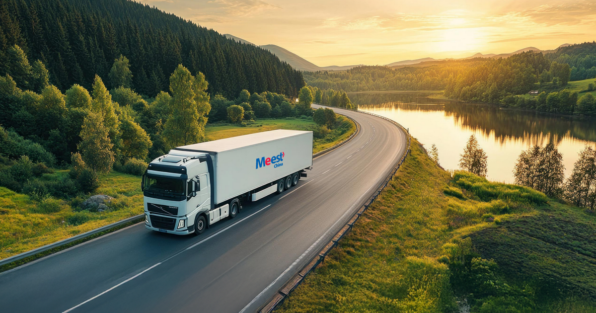 Група Meest запустила автодоставку комерційних вантажів з Китаю