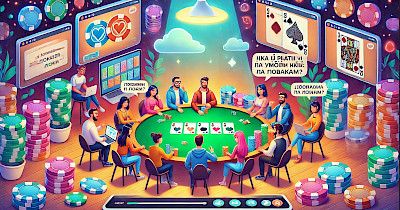 Грати в покер на умовні фішки та віртуальні ставки без ризику