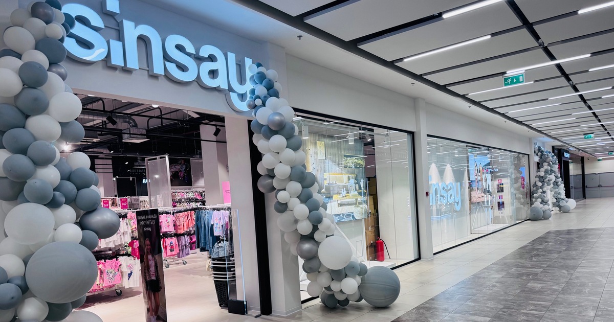 в ТРЦ Порт City Луцьк відкрився магазин Sinsay у новому форматі