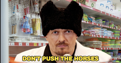 Don’t push the horses: ритейлери жартували з фрази Усика, яка вже стала крилатим виразом