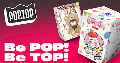 Kiddisvit запустив власний бренд POP TOP – колекційні фігурки та аксесуари для кідалтів