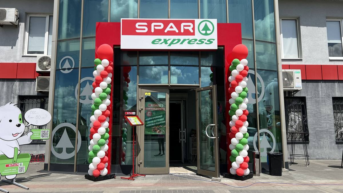 Мережа SPAR відкрила новий мінімаркет у селище Зміїнець Волинської області (+фото)