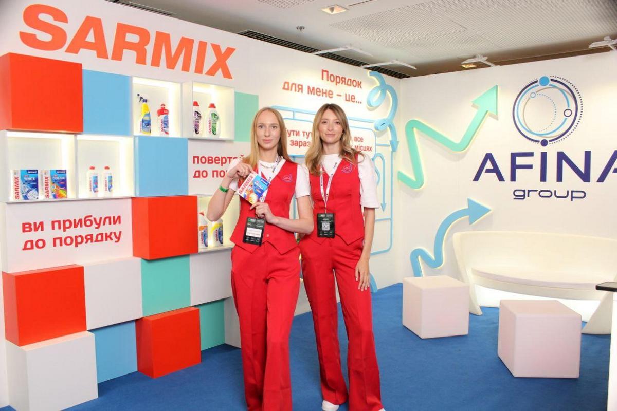 Afina Group на RAU Expo 2025 презентувала Sarmix — український бренд, що формує нові стандарти у категорії побутової хімії