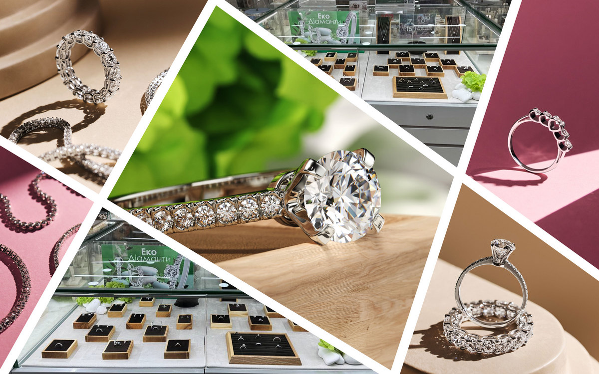 Золотий Вік відкрив нову ювелірну категорію — прикраси з екодіамантами