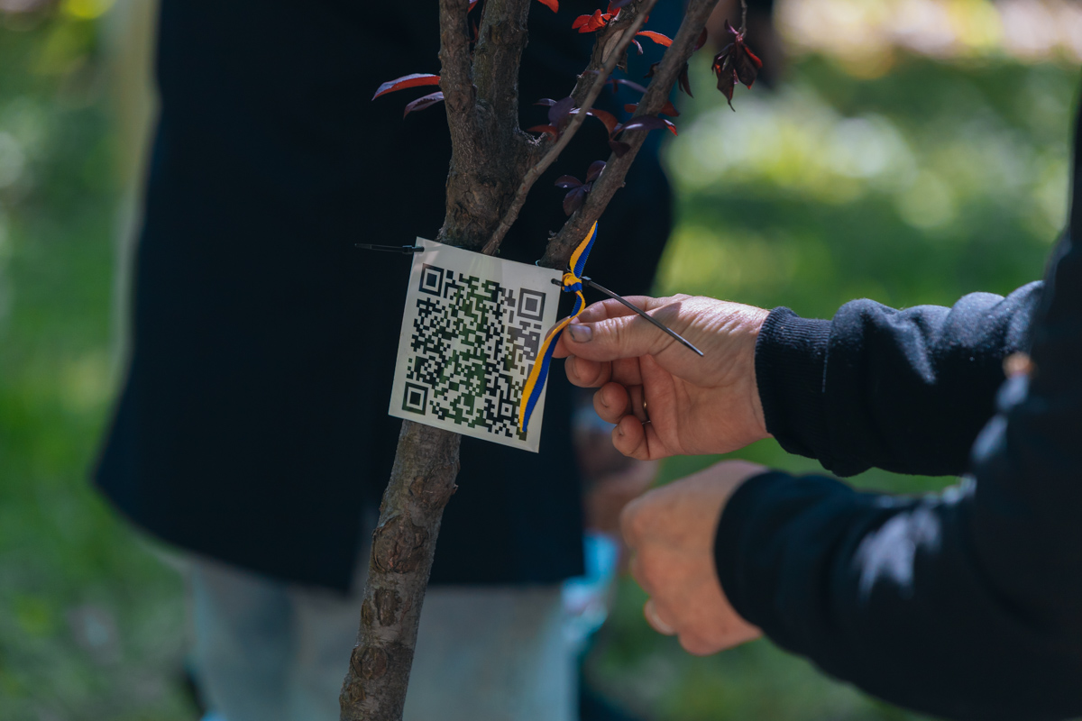 Eva створила у Дніпрі Алею пам’яті на честь загиблих співробітників