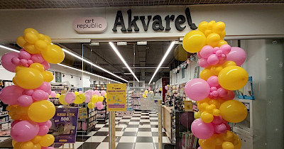 Мережа Akvarel відкрила оновлений магазин у Полтаві