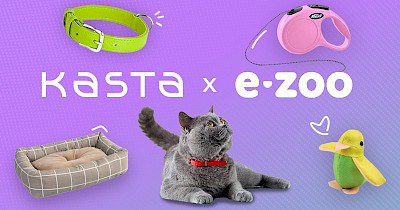 Нова категорія на Kasta: на маркетплейсі з’явилися зоотовари від E-Zоо