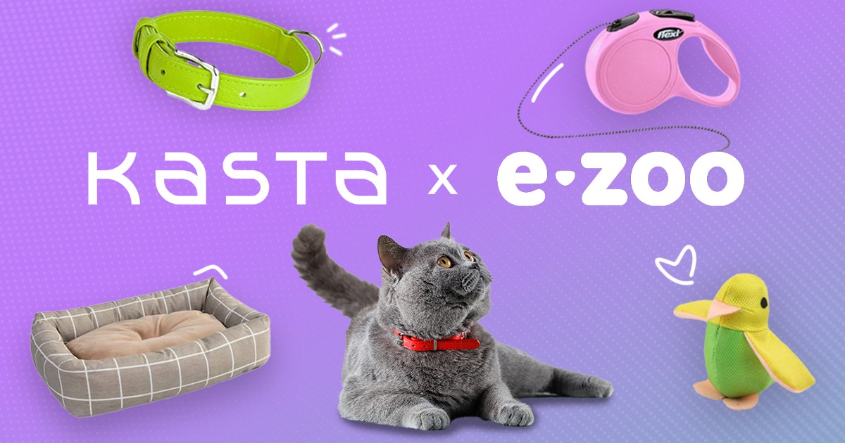 Нова категорія на Kasta: на маркетплейсі з’явилися зоотовари від E-Zоо
