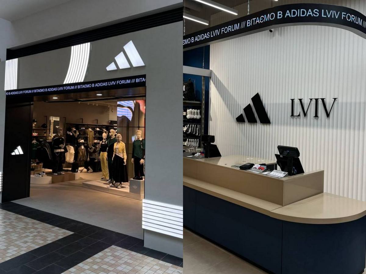 Відкрито новий флагманський магазину Adidas у ТРЦ Forum Lviv