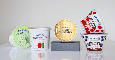 Молокия получила золото на профессиональном дегустационном конкурсе Favorite Food&Drinks