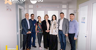 У Львові за підтримки Київстар відкрили опікове відділення в центрі Незламні