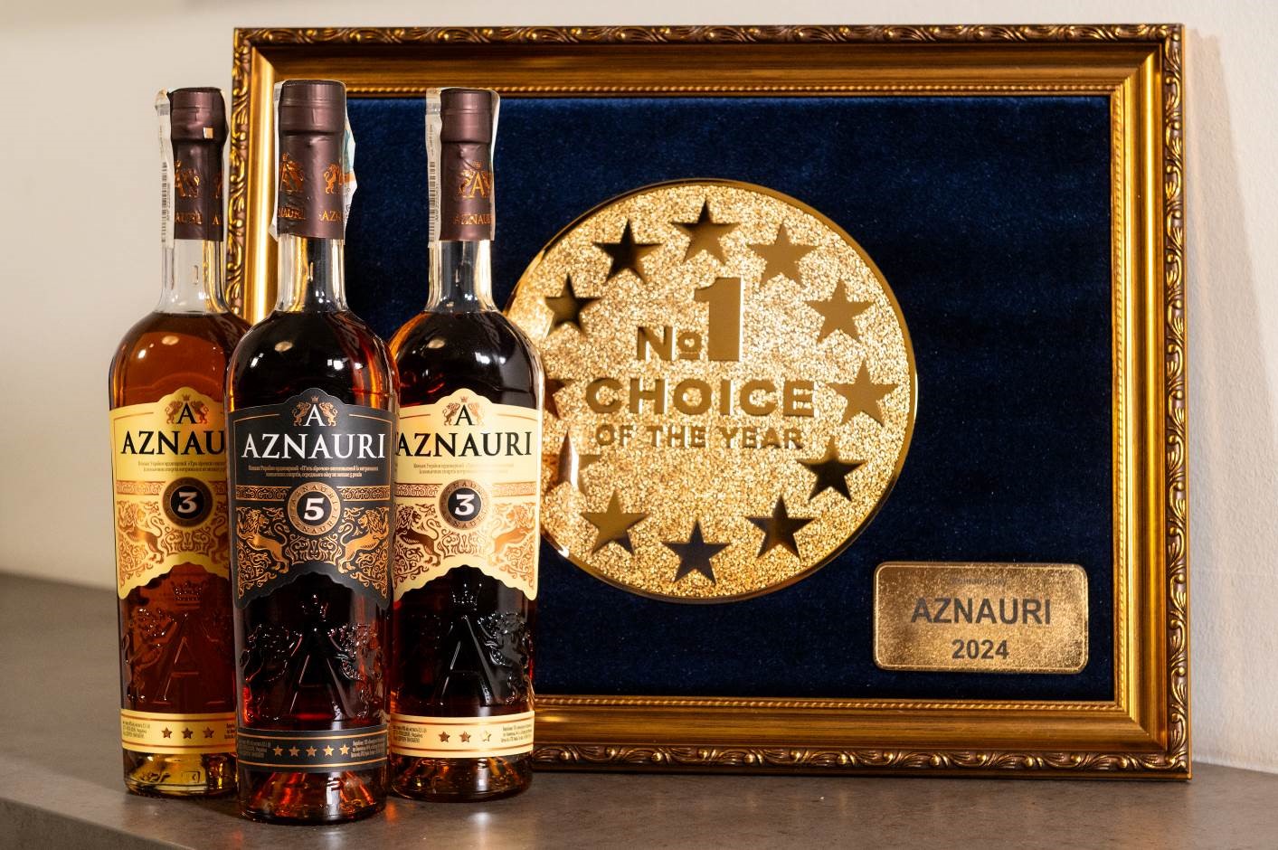 Коньяк року 2024: AZNAURI отримав визнання на престижній премії «Вибір року»