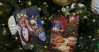 Благодійні листівки від Файно Маркет: творимо різдвяне диво разом