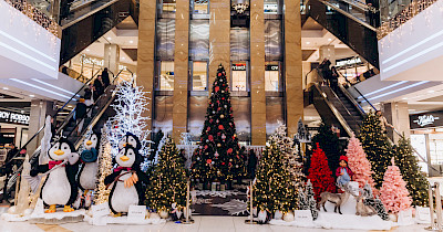 Зимові пригоди у ТРЦ Gulliver: сотні пінгвінів, Резиденція Санти і відкриття дитячого парку розваг Papashon Kids