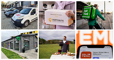 Новини логістики та e-commerce: Нова пошта в Нідерландах, кур’єри від Укрпошта, 500 точок Rozetka та інше