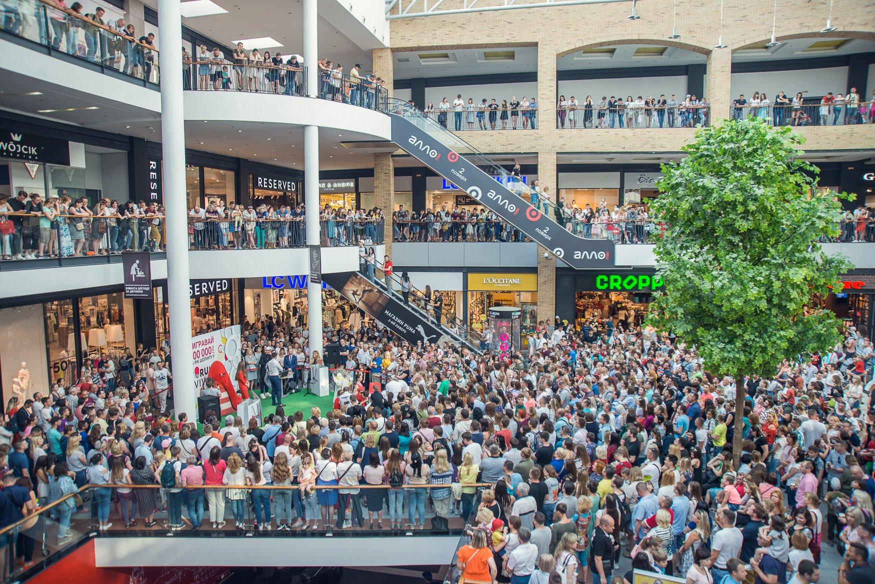 ТРЦ Forum Lviv відвідало 40 млн гостей