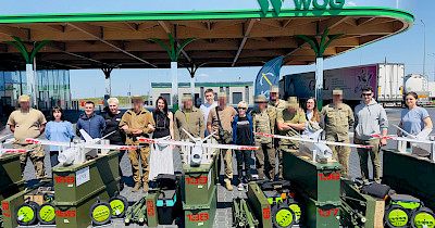 WOG та Фонд Дігнітас передали захисникам ще 5 комплексів БПЛА АРЕС 