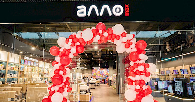 Сеть Алло открыла флагманский Алло МАХ в киевском ТРЦ Blockbuster Mall (фотообзор)