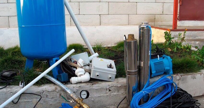 Заміна свердловинного насоса на воду