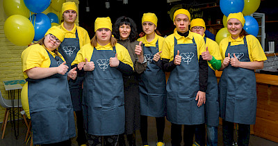 У Києві відкрили друге соціальне кафе Sunshine Cafe, де працює молодь з ментальними порушеннями