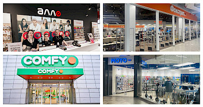 Новости магазинов техники: Алло, Фокстрот, Comfy, MOYO, Samsung и Apple