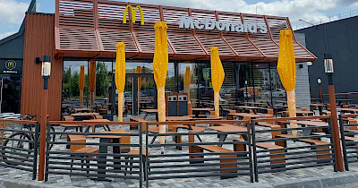 В пригороде Киева в Крюковщине открылся новый ресторан McDonald’s