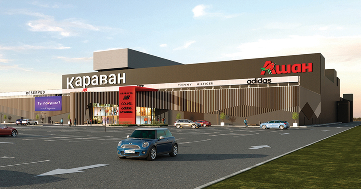 Компания DCH I&RE с сентября 2023 года начинает работы по полному восстановлению ТРЦ Караван в Харькове