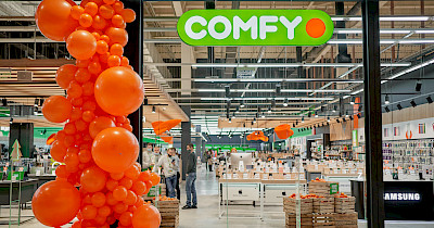 Сеть Comfy откроет магазин в столичном ТРЦ Проспект