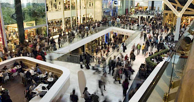 UTG: вакантность в торговых центрах Киева выросла вдвое – до 21,5%