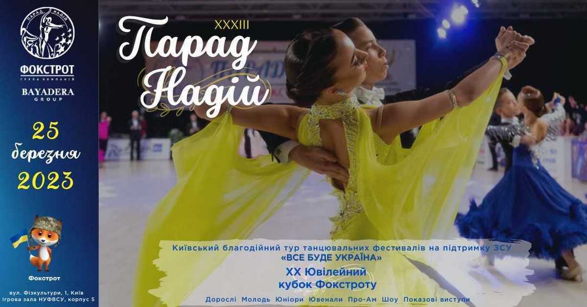 Геннадій Виходцев: Маємо найвищий інтерес до кубка Фокстрот за 20 років проведення Параду надій