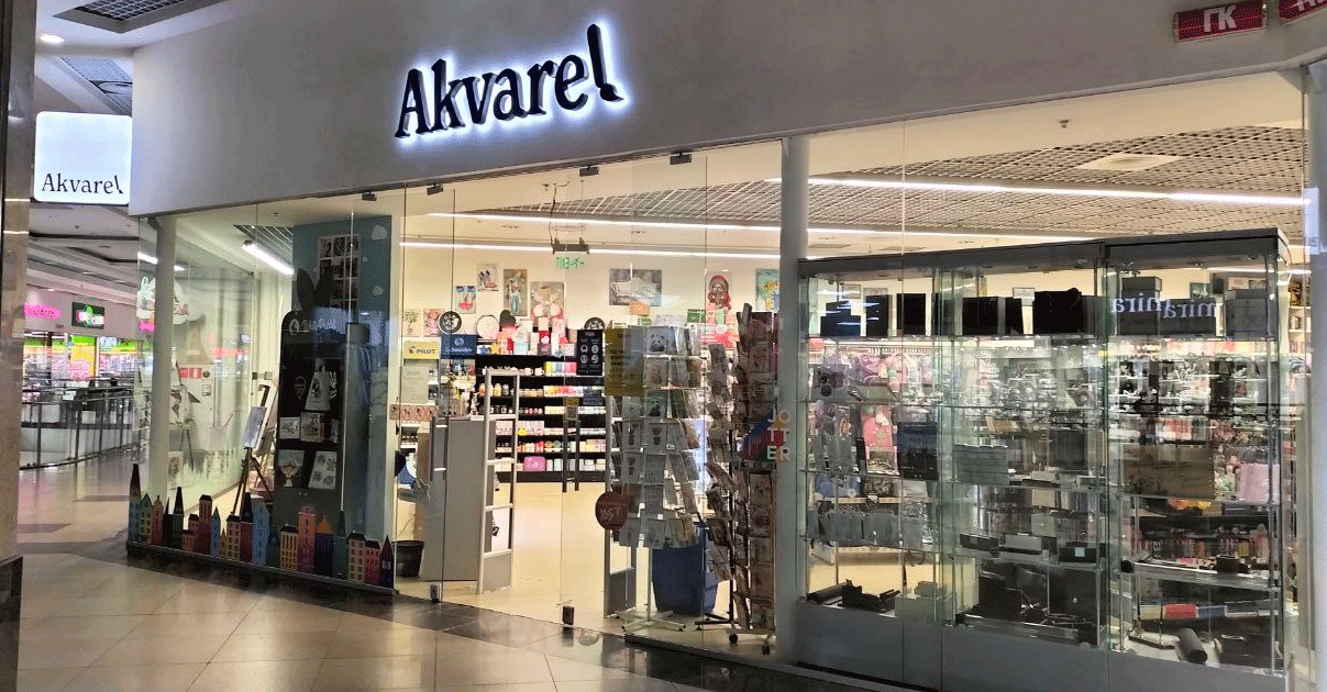 Сеть Akvarel обновила магазин в днепровском ТРЦ Караван (+фото)