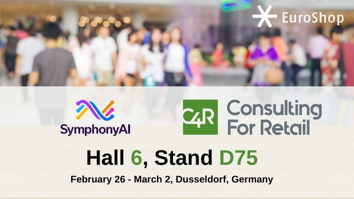 Consulting for Retail спільно з SymphonyAI представлять інтелектуальні рішення для рітейлу на виставці EuroShop 2023