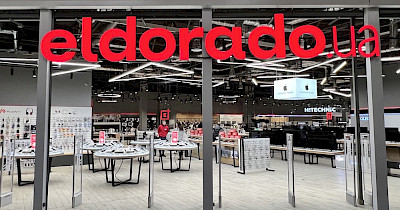 Eldorado.ua возобновил работу магазина в ТРЦ Retroville