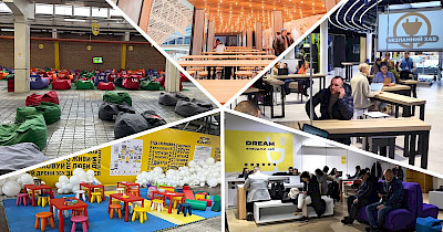 Хабы непокоренных: крупнейшие пункты несокрушимости Украины, открытые в ТРЦ и магазинах (фотообзор)