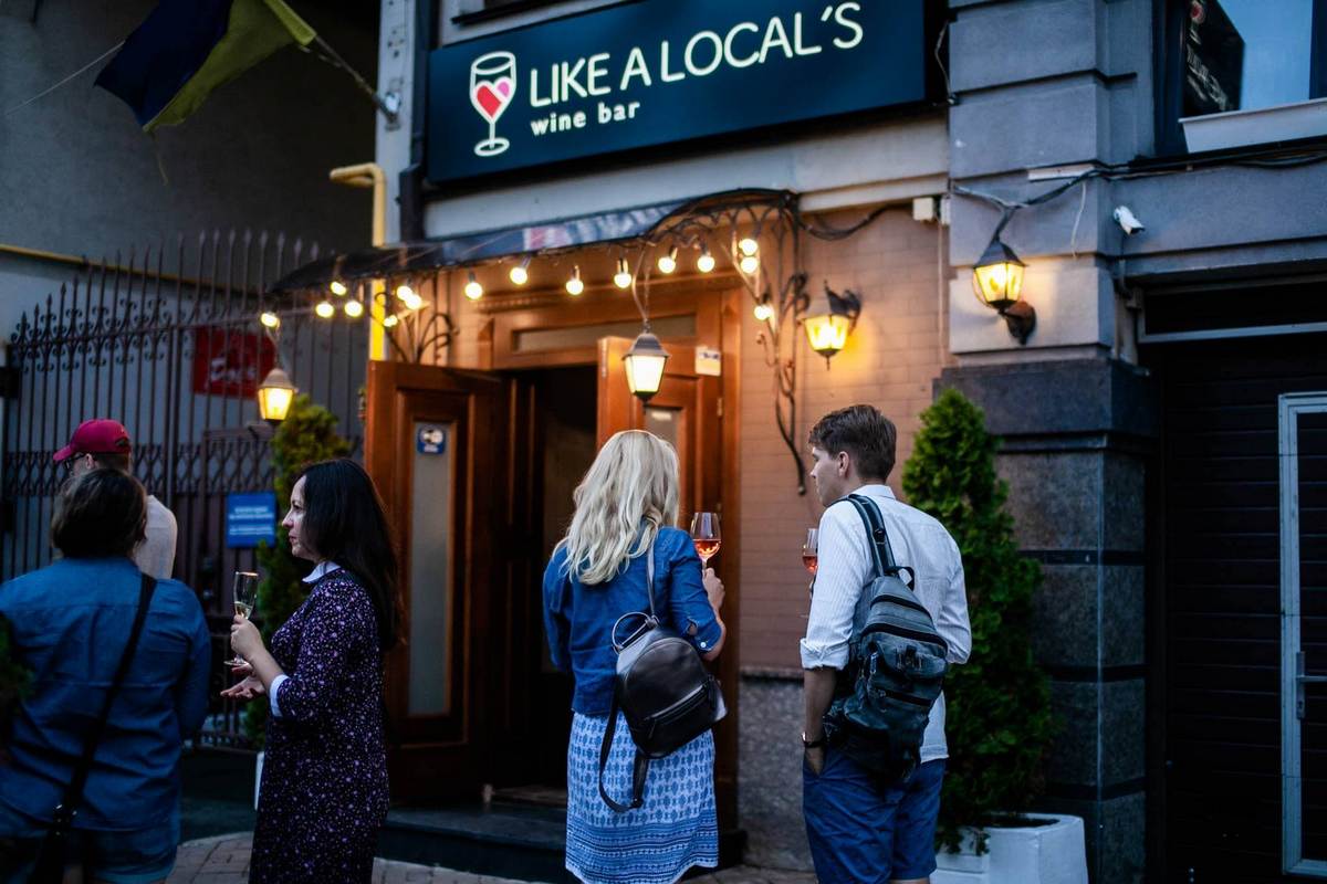 Like a local's wine bar