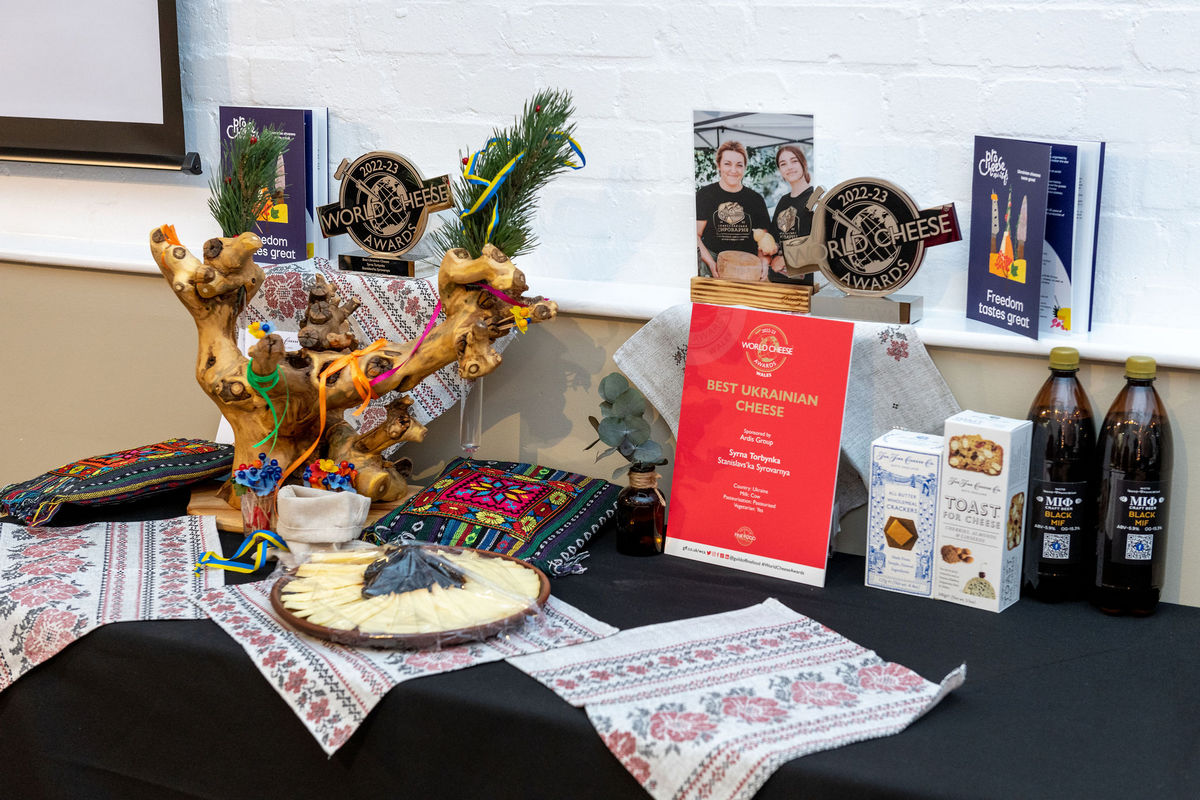 Украинский сыр презентовали в Лондоне