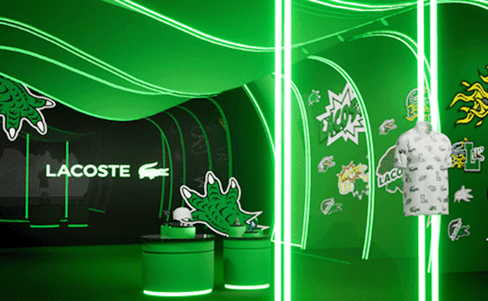 Lacoste відкриває гейміфікований магазин у метапросторі