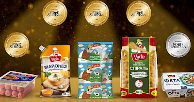Продукти ВТМ «Варто» від Varus отримали престижну нагороду Favorite Food & Drinks
