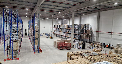 Фокстрот запустил в эксплуатацию новый склад в Киевской области