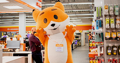 Первый в военное время: Фокстрот открыл новый магазин в ТОЦ Fabrik