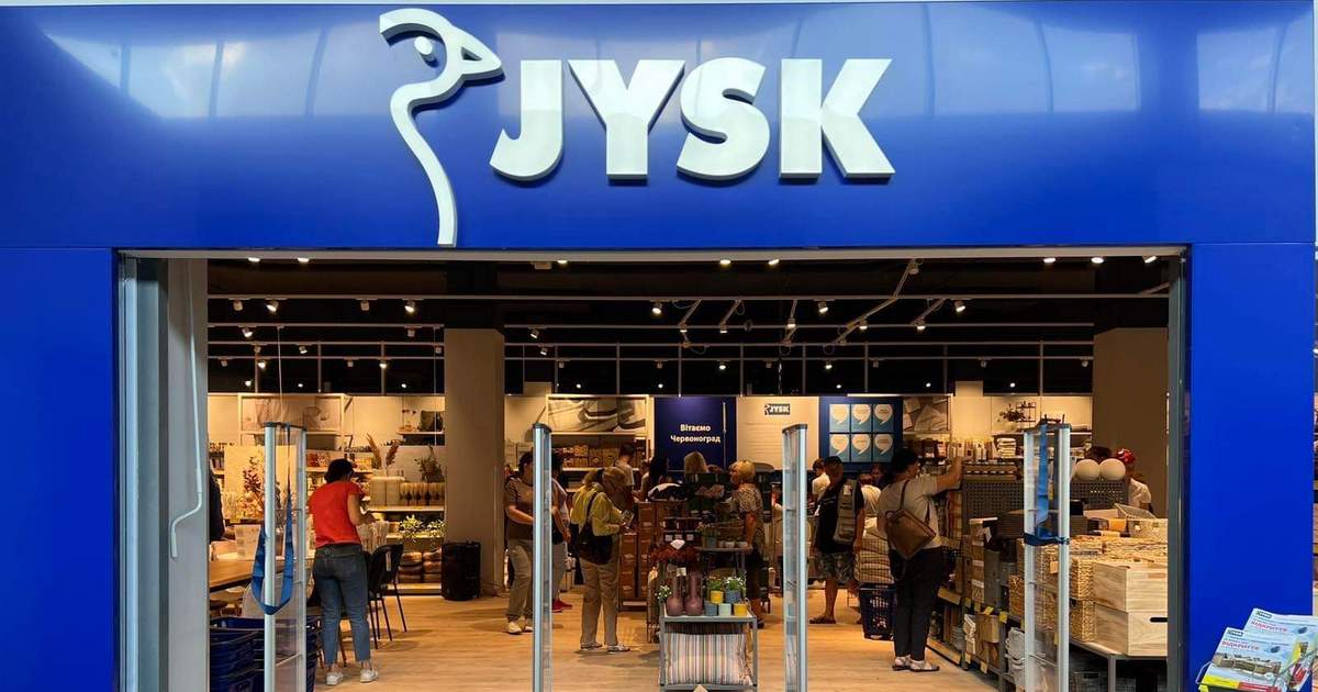 JYSK открыл новый магазин в Червонограде Львовской области