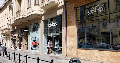 Adidas resumed four stores in Ukraine