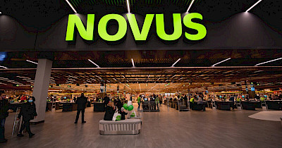 Мережа Novus відновлює роботу магазину у ТРЦ і БЦ Retroville на Виноградарі (фотоогляд)