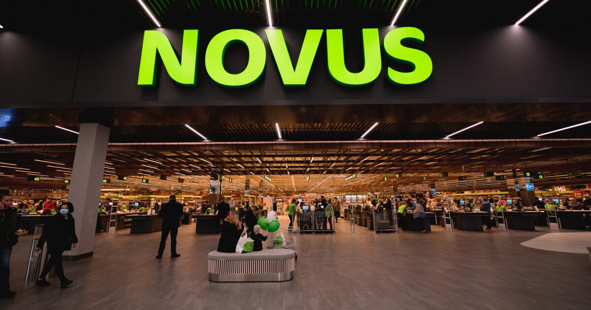 Мережа Novus відновлює роботу магазину у ТРЦ і БЦ Retroville на Виноградарі (фотоогляд)