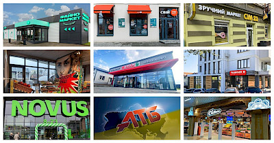 Новини FMCG за три місяці війни: у АТБ знову більше 1000 магазинів, Україна без Lidl, повернення рітейлу в Бучу, нові Сільпо, Рукавичка, SPAR та інше