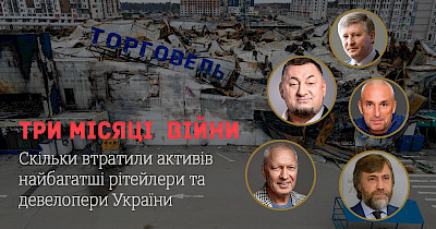 Какое состояние потеряли владельцы Эпицентр, АТБ, ЦУМ Киев, DCH и Амстор за три месяца войны – Forbes