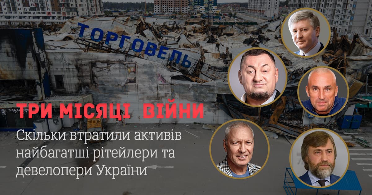 Какое состояние потеряли владельцы Эпицентр, АТБ, ЦУМ Киев, DCH и Амстор за три месяца войны – Forbes